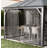 Sojag Outdoor Mykonos Double Roof Hardtop Gazebo Outdoor Sun Shelter-90564877