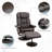 Faux Leather Swivel Recliner-1647922097-1647922102