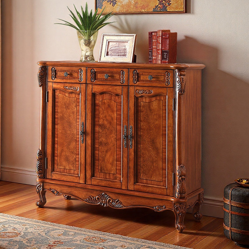 Classic and practical storage shoe cabinet