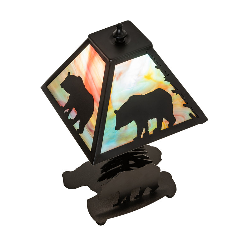 Rustic Lodge Table Lamp