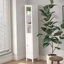 Armoire de rangement de 66,92 po de hauteur avec tablettes réglables