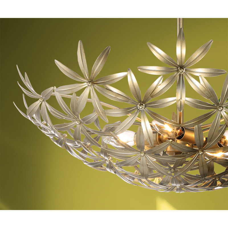 Luminaire suspendu bol 4 lumières Kialey