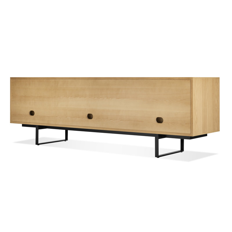 Series 11 Media Console, White Oak/Oblivion