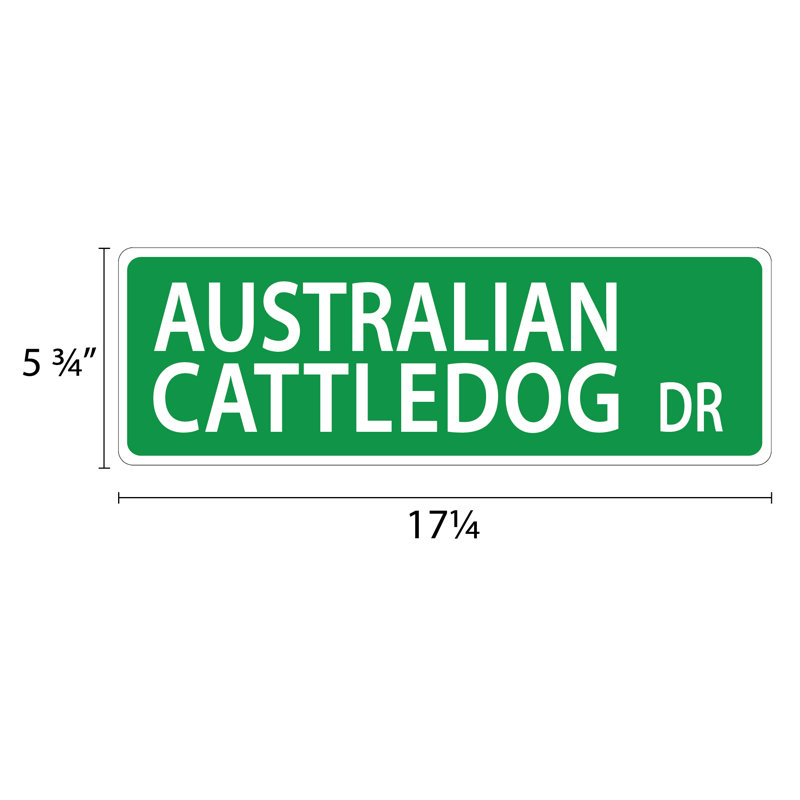 Plaque de rue Austrailian