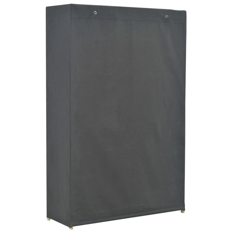 110cm Portable Wardrobe, Grey