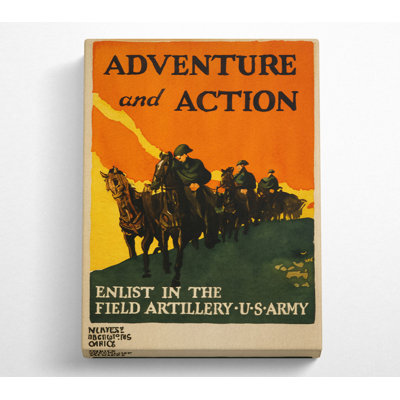 Adventure and Action - Wrapped Canvas Art Prints