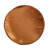 Ottoman Cylinder Pouf - 16x16x16 Modern Floor/Ottoman Use | APRICOT PU | Velvet-123499619