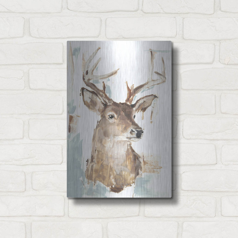 «Modern Deer Mount I» par Ethan Harper, H 16 po x l 12 po