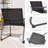 4 Pieces Oversized PVC-coated polyester  Conversation Set