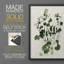 «Forest Foliage on Linen III», reproduction encadrée de qualité supérieure - prête à être accrochée - aucun clou requis - aucun clou requis-108001980-108001984