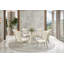 Fantosini Round Dining Table - Silver