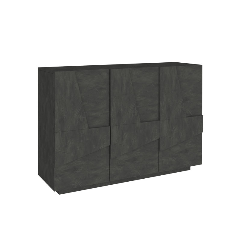 Longford 121Cm Wide Sideboard, Black