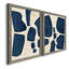 Pièces bleues I - Pièces bleues I - Impression sur toile 2 pièces-893915466-893915470