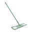 JVL Extended Microfibre Mop – Flat Floor Cleaner with Long Handle – Machine Washable & Reusable Cleaning Head – Green-131070459