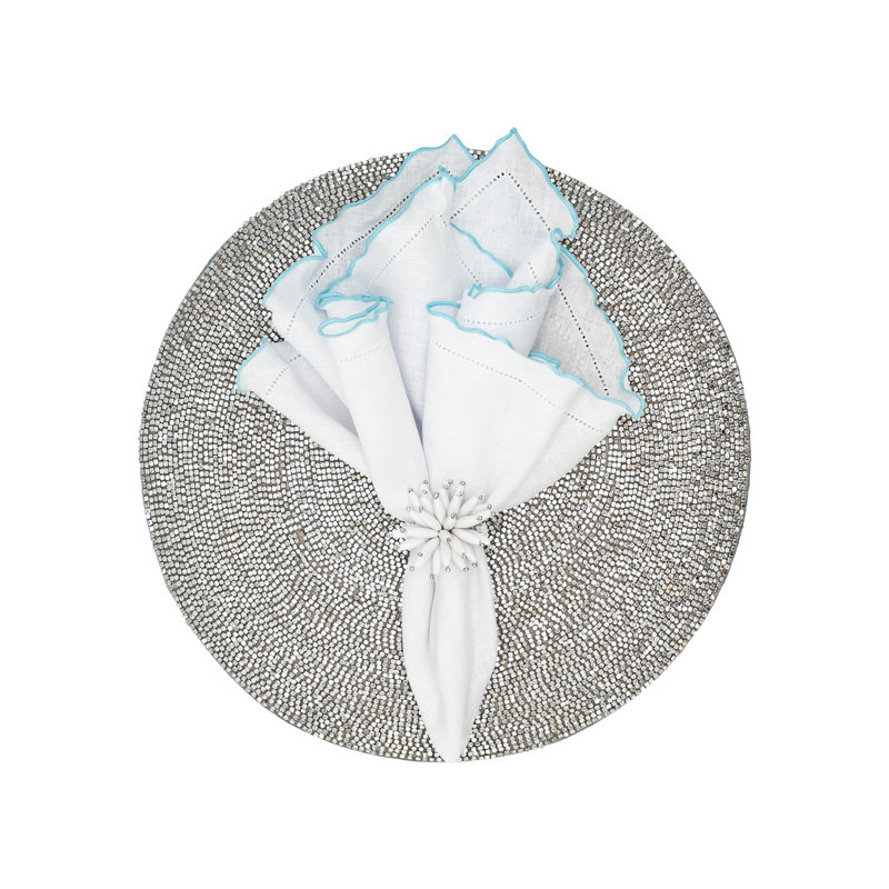 Rond de serviette glacé