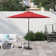 Jericho 96" Umbrella with Solar-Powered LEDs