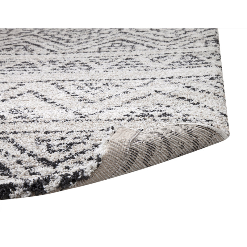 Tapis ivoire / naturel / noir 8 x 10