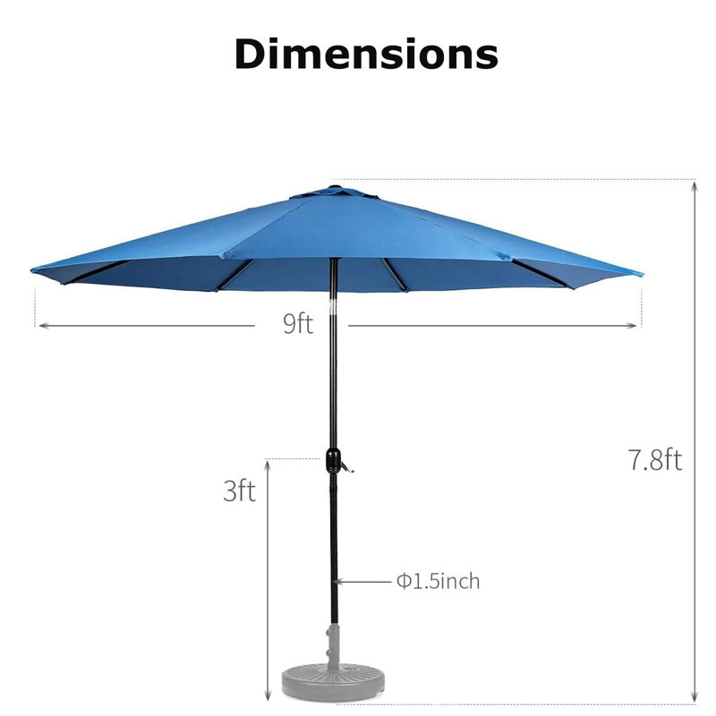 Outdoor Patio Side Table Square Outdoor Side Table Yes , 21.5 " W 21.5 " D, Sky Blue
