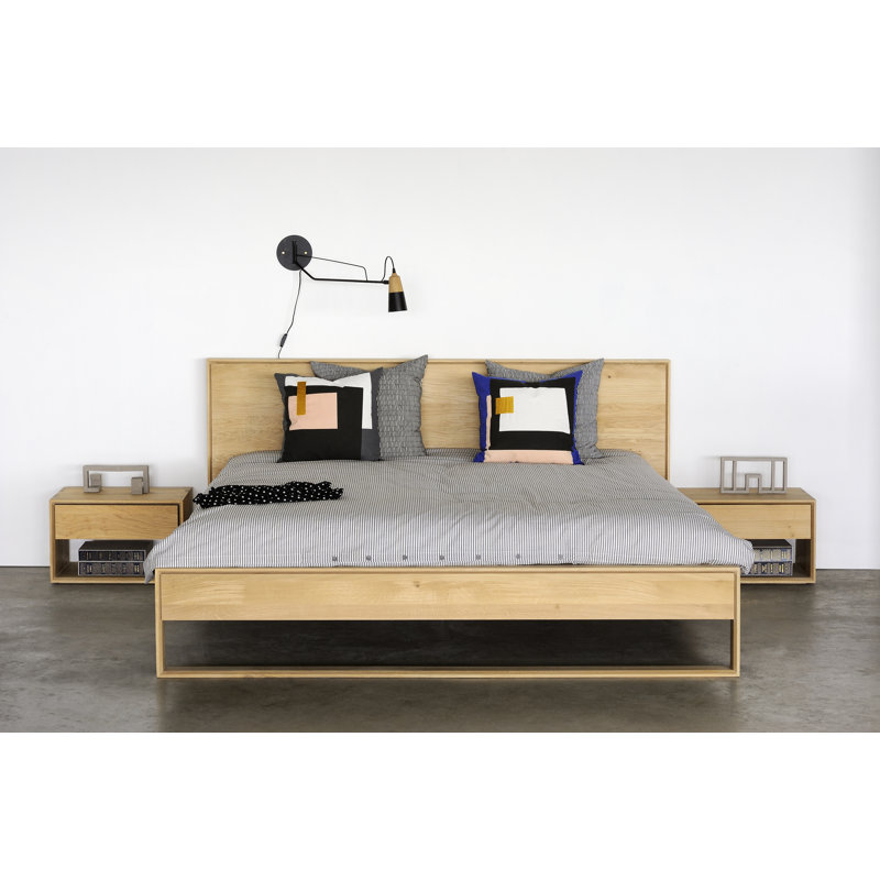 Nordic 1 - Drawer Solid Wood Nightstand