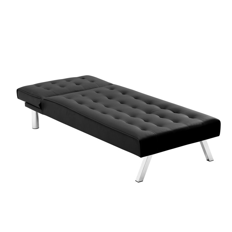 Méridienne inclinable en simili cuir Jakari