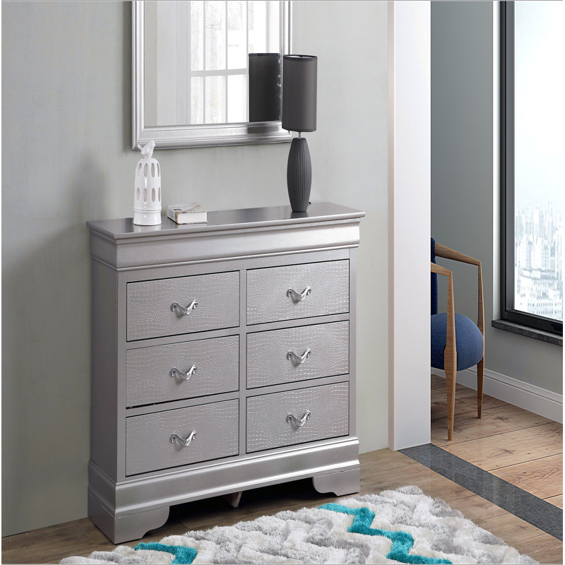 Commode Lorana G6500-D, Gris gris