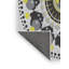 Laine tissée à la main et polyester noir/jaune/gris Tapis décoratif-1112717263
