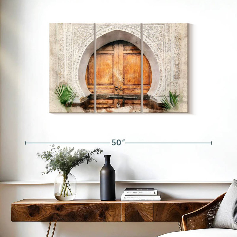 Lilie Moroccan Door, 24" H x 38" W