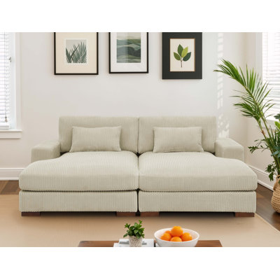 Axiel 88" Square Arm Sofa Bed
