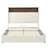 Tufted Velvet Platform Bed with 52'' Wingback Headboard,Storage Shelf,USB Charging Port & Night Light-451861411-451861408
