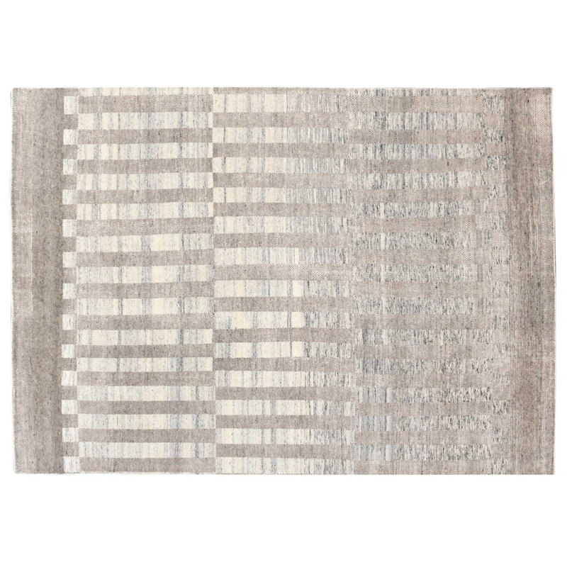 Contemporary, Stuart Street Collection One-of-a-Kind Rectangle 9'11" X 13'10" Hand Knotted Area Rug