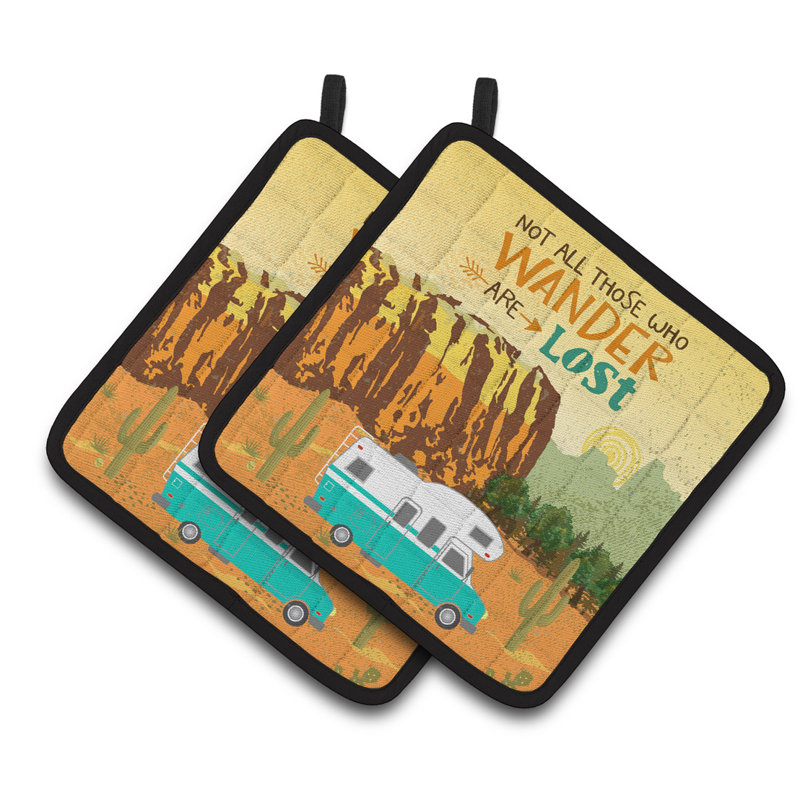 Caroline's Treasures Polyester Potholder Set