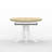 Kwok Solid Wood Solid Wood Top Pedestal Dining Set-344468392-344468403-344468402