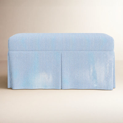 Chaplin Cotton Upholstered Storage Bench