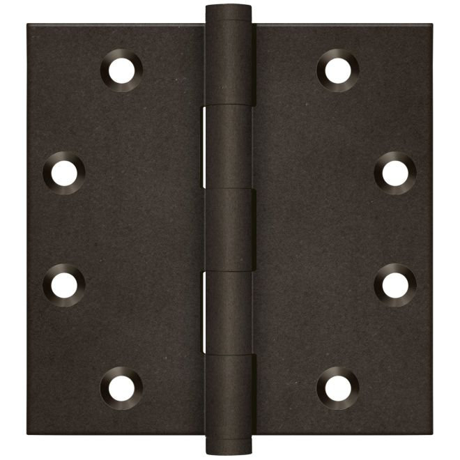 Butt Bearing Hinge, Dark Bronze