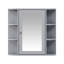Armoire de rangement murale de salle de bain avec miroir-188567110