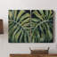 Toile tendue Nocturnal Monstera I-Premium Gallery - prête à être accrochée-1942285040