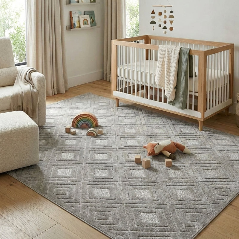 Tapis intérieur / extérieur Kahli Performance, Rectangle 7 pi 10 po x 9 pi 10 po