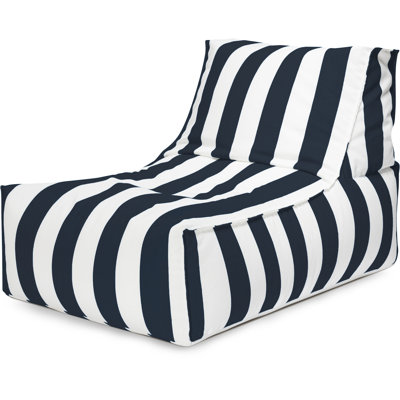 Santorin Upholstered Outdoor Bean Bag Lounge Chair