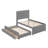 Full Size Upholstered Platform Bed