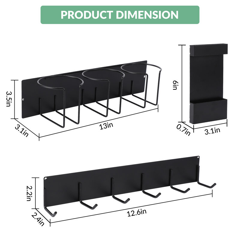Porte-gobelet magnétique pour réfrigérateur et garde-manger
