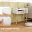 50cm W Metal Bedside Table