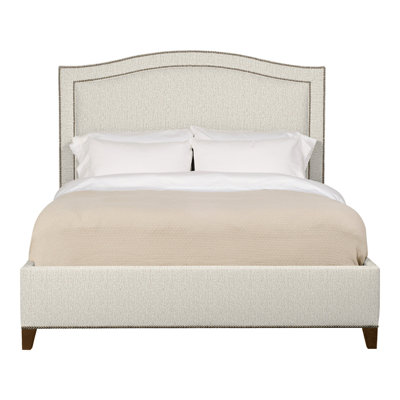 Caroline/Casey Queen Upholstered Low Profile Panel Bed