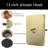 13'' High Pressure Rainfall Square 5 Spray Mode Showerhead With 16" Shower Head Extension Arm-124399409