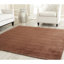 Tapis brun en laine tissé à la main Frann-29161297