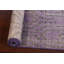 Tapis mauve en laine noué à la main de conception unique 3 pi 7 po x 5 pi 7 po