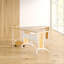 Ouida L-Shaped Metal Base Computer Desk-37190090