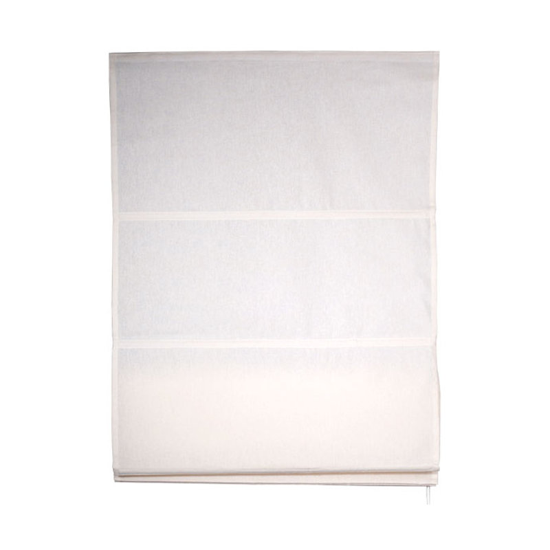 Sheer Roman Blind, 150cm W x 220cm L, Offwhite