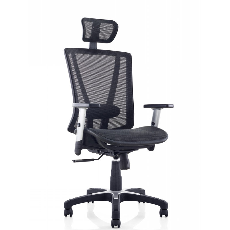 Stoltenberg Conference Chair with Headrest, Black