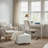 Stretchy Slipcover for Ottoman - Easy to Clean & Durable - Comfort Collection-276162215-379467342