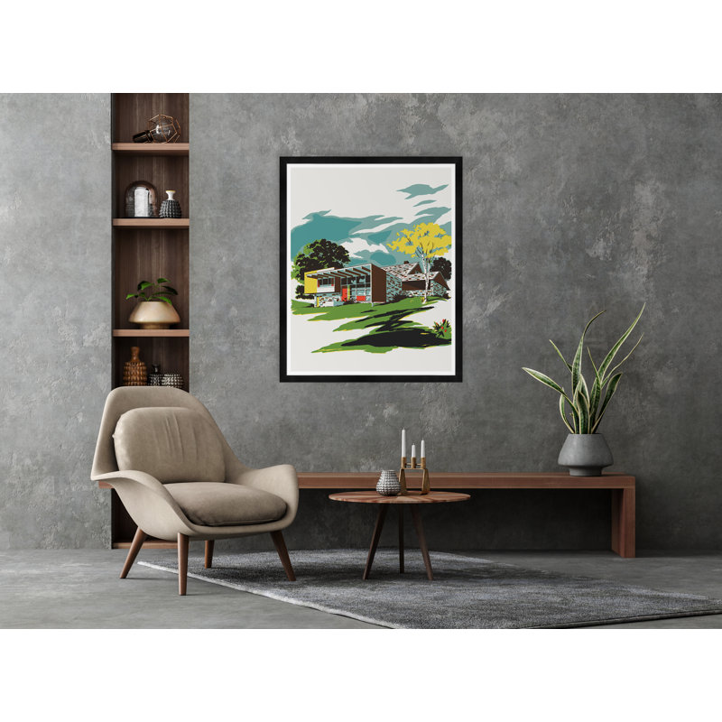 Mid Century Suburbia Print